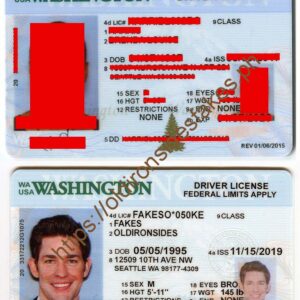 Washington Driver License(New WA)